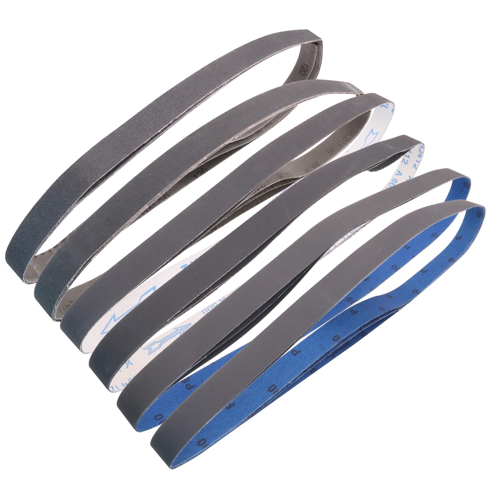 18 Pack 1 x 42 Inch Sanding Belts, 1×42 Silicon Carbide Sanding Belts, 3 Each…