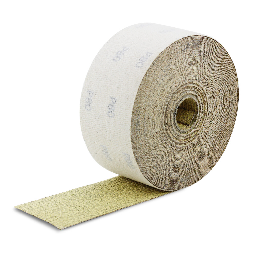 BHA 2-3/4″ Inch x 20 Yard Gold Hook and Loop Longboard Sandpaper Continuous Roll