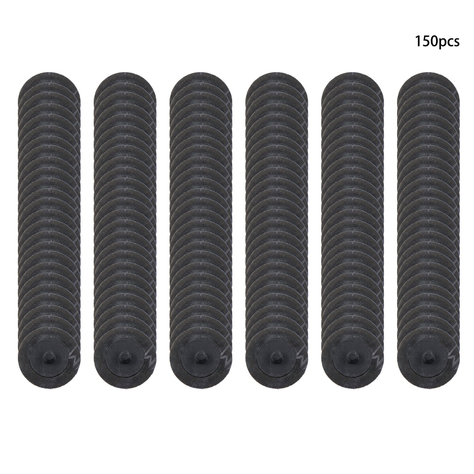 150 Pieces 2 Inch 36 Grit Medium Red Torque Sanding Discs for Die Grinder