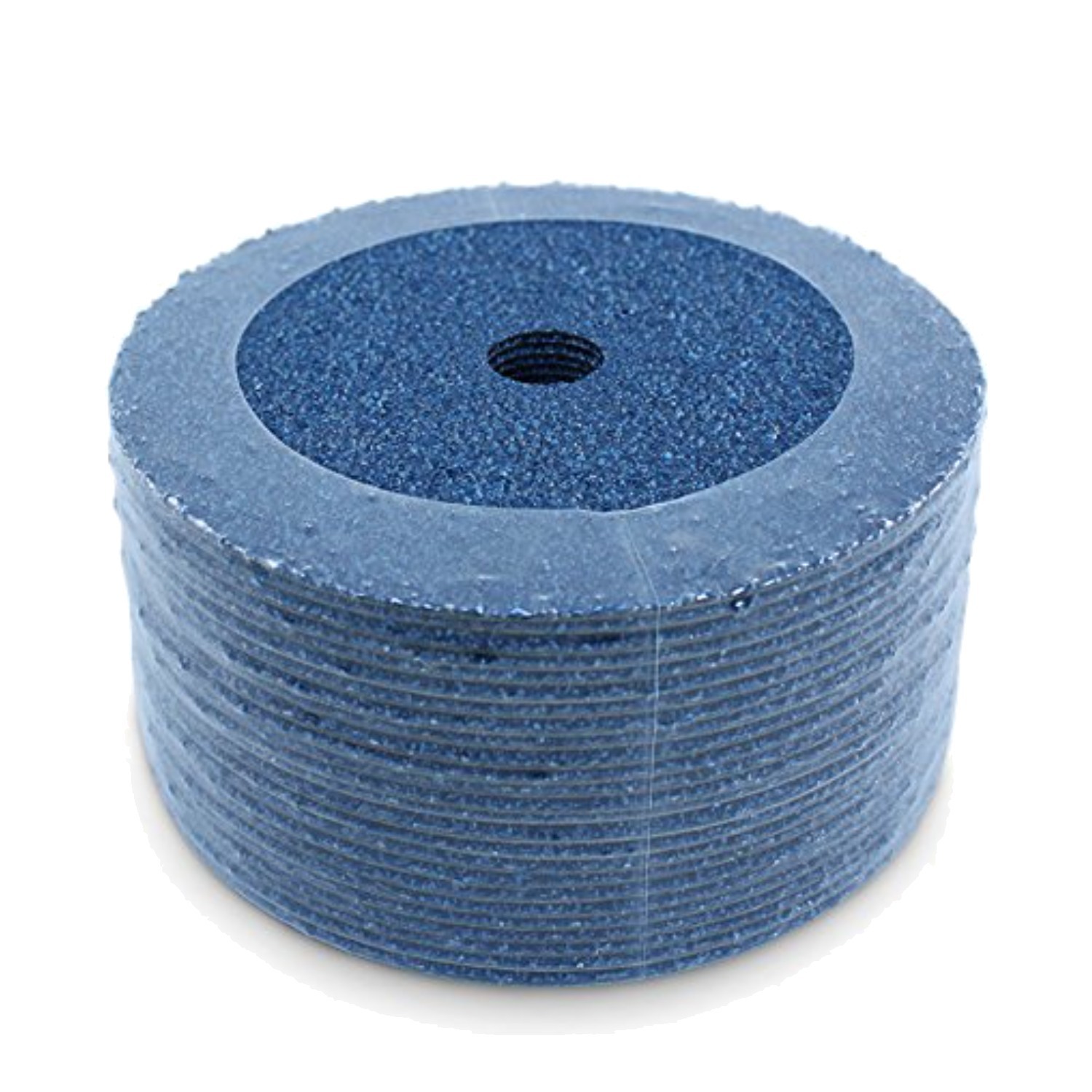 25-Pack Zirconia Resin Fiber Grinding Discs, 7″ – 24 Grit