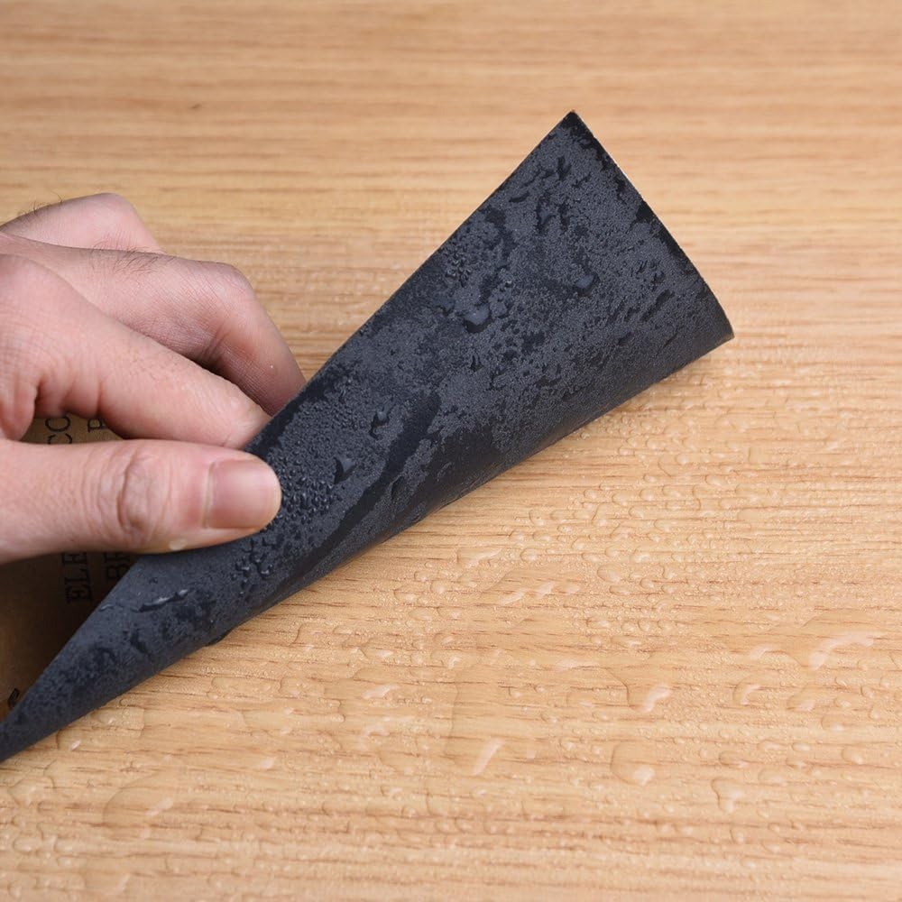 Versatile 12-Pack Silicone Carbide Sandpaper Sheets 9×3.6 Inch for DIY Projects