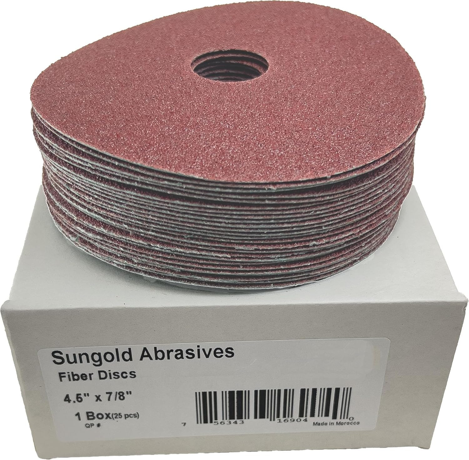 Sungold Abrasives 16907 4-1/2-Inch X 7/8-Inch Center Hole 100 Grit Aluminum Oxid