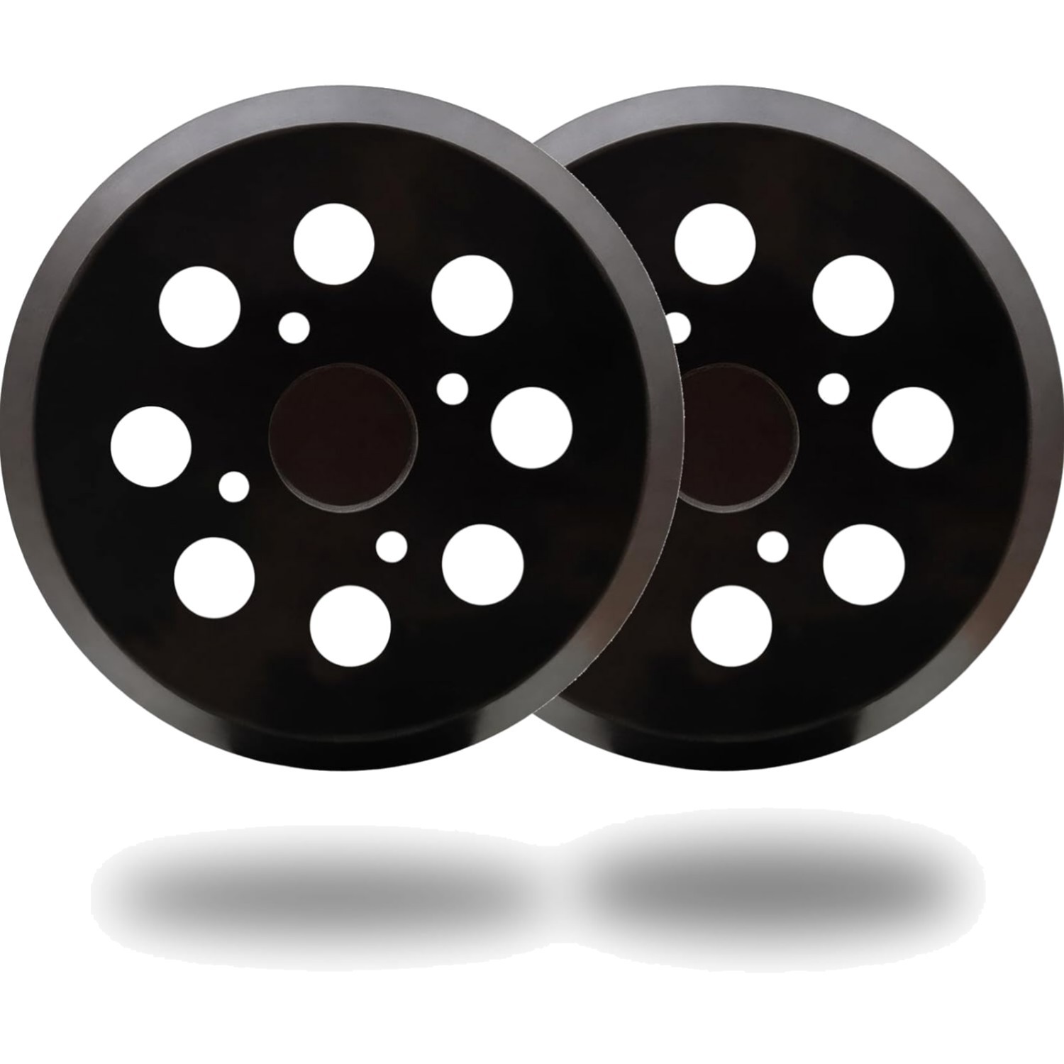 2 Pack 5 Inch 8 Hole Hook and Loop Sander Pad for Ridgid R2600, R2601 5″