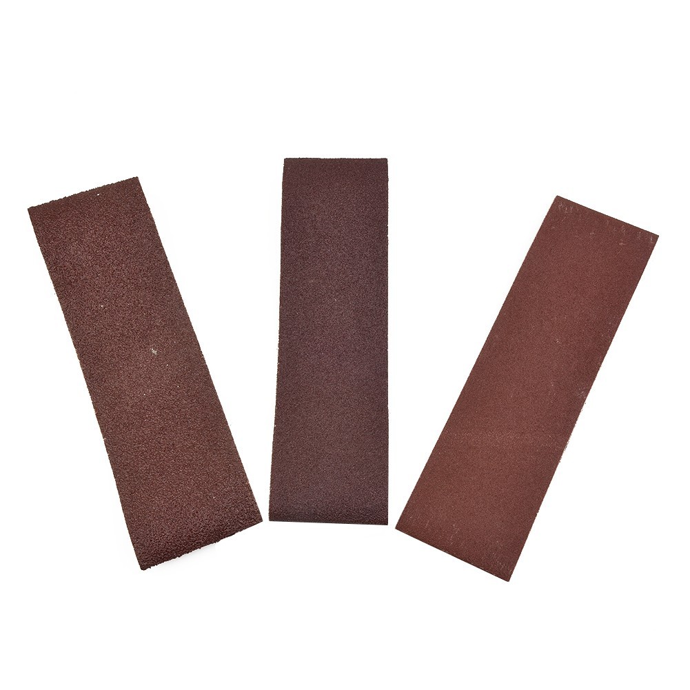 3 Pcs 76*533mm 3*21 Inch Alumina Sand Abrasive Belt 40/80/120 Grit Grinding New
