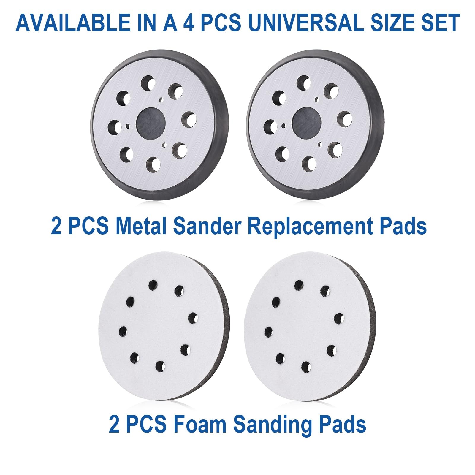 Upgraded Orbital Sander Replacement Pad for DeWalt D26451 D26453 D26450, 5 in…