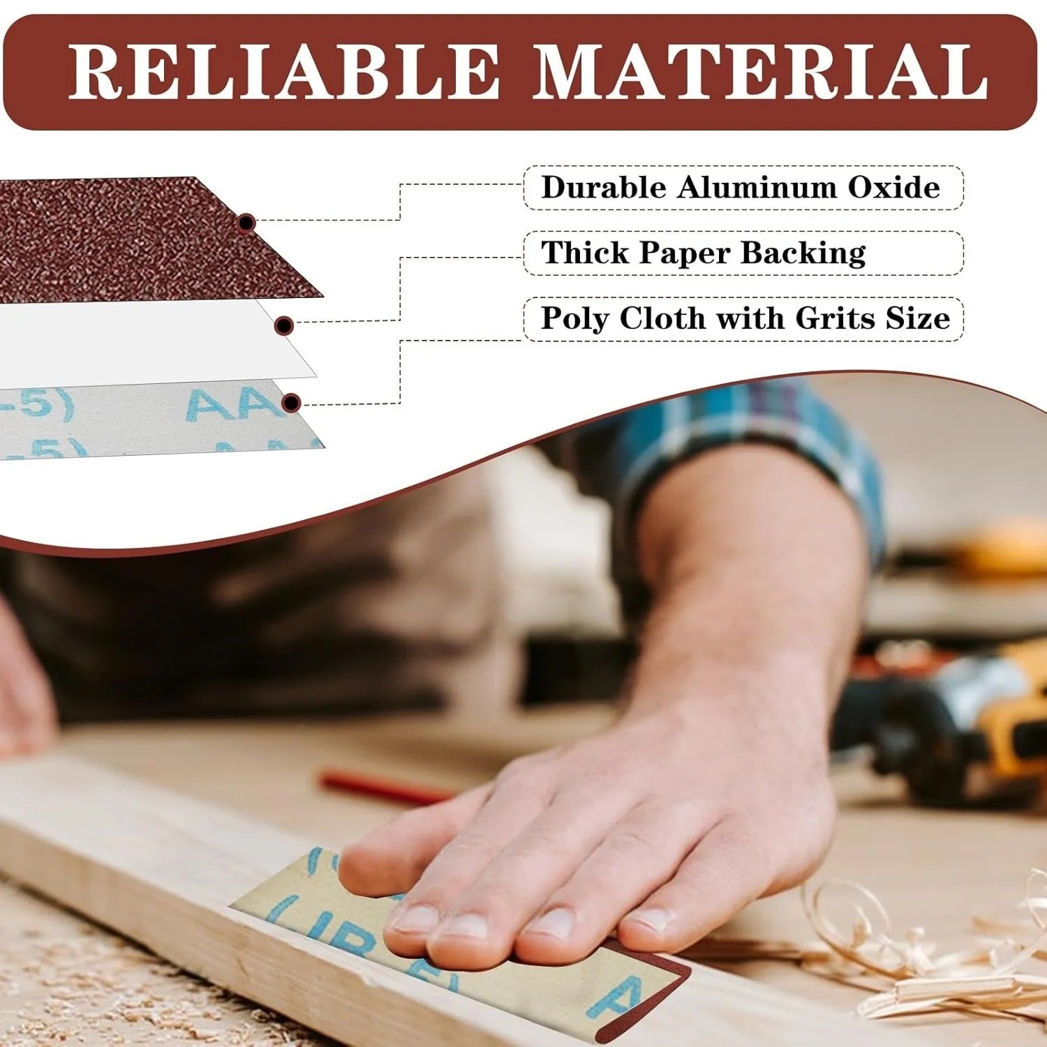 1 Inch x 5M Emery Cloth Roll Sandpaper Roll for Wood Metal Polishing Detailing