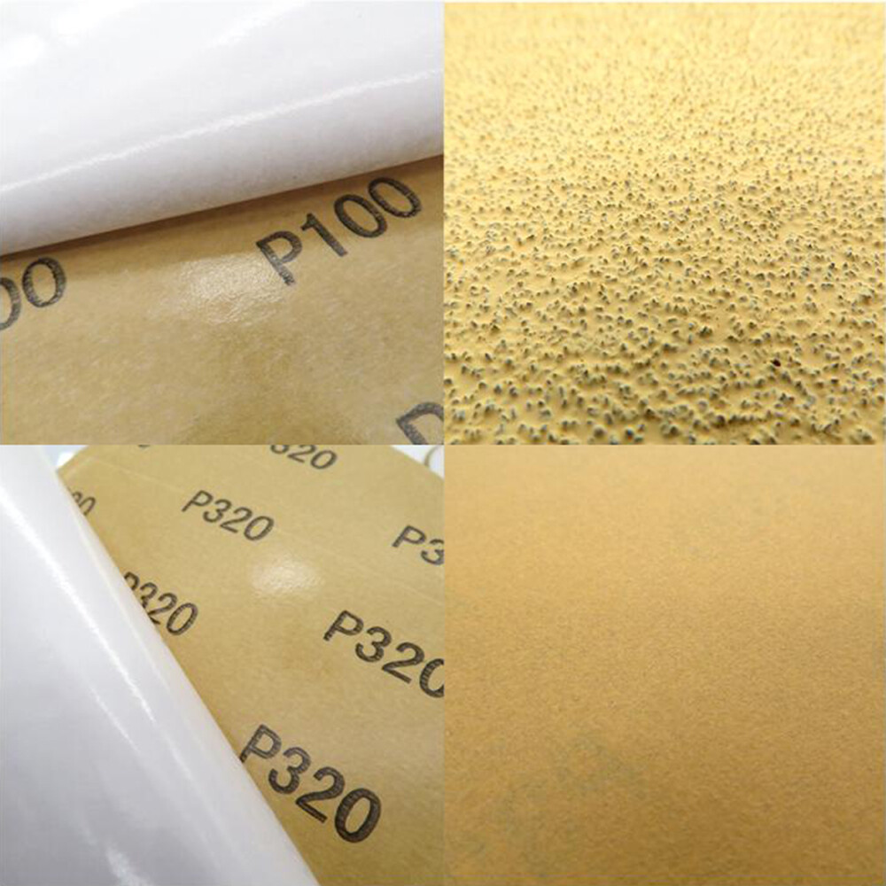 6″ Sanding Discs Self Adhesive Backed Sandpaper Yellow Abrasive 40#-800# Ø 150mm
