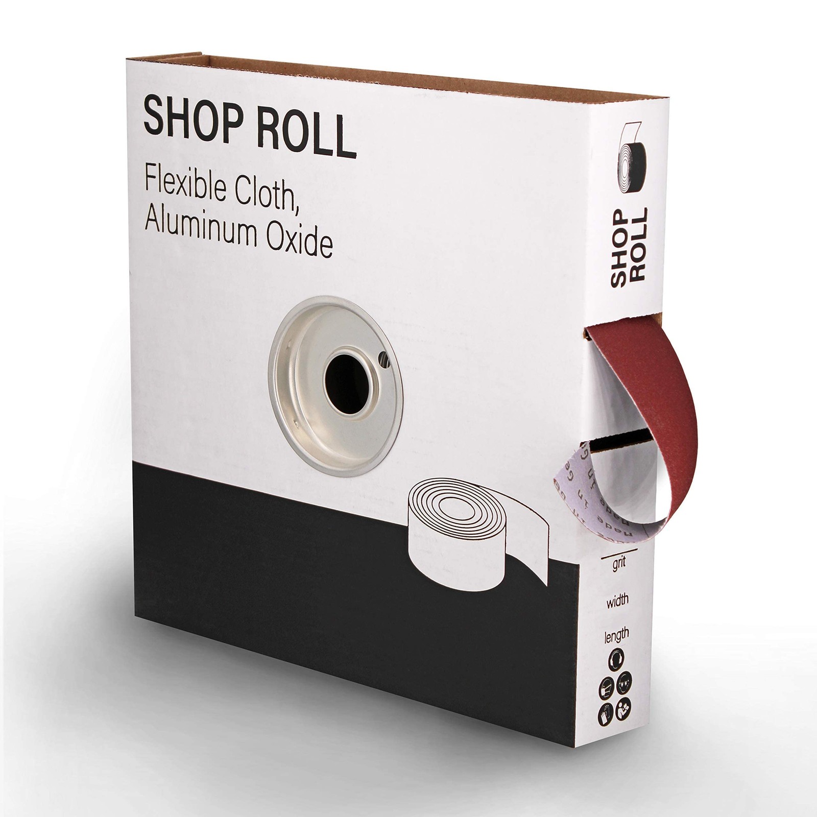 VSM 1-1/2″ x 50yd (150′), 400 Grit (Ultra Fine) Aluminum Oxide Sanding Shop R…