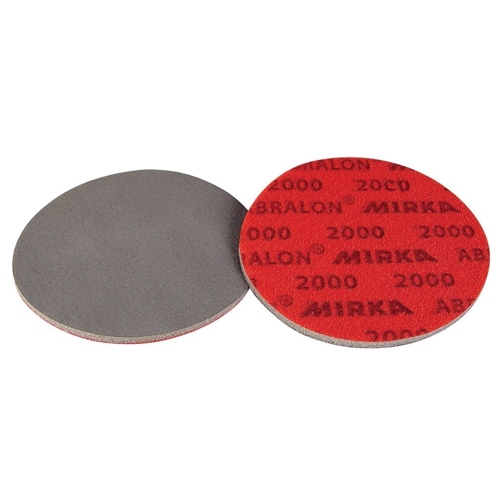 Mirka Abralon 6″ Dia Wet Hook & Loop Sanding Disc- 2000 Grit #MR-241-2000