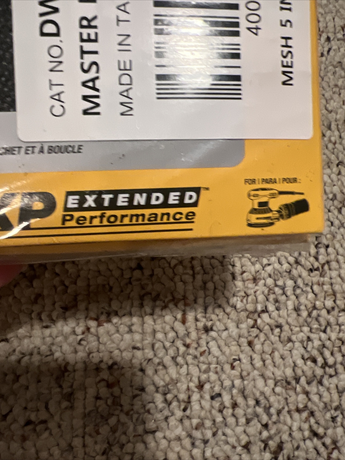 25 sheets NEW DeWalt DWAM4301 Mesh 5 Inch 80 Grit Ros Disks 5 Pack X 5 SEALED