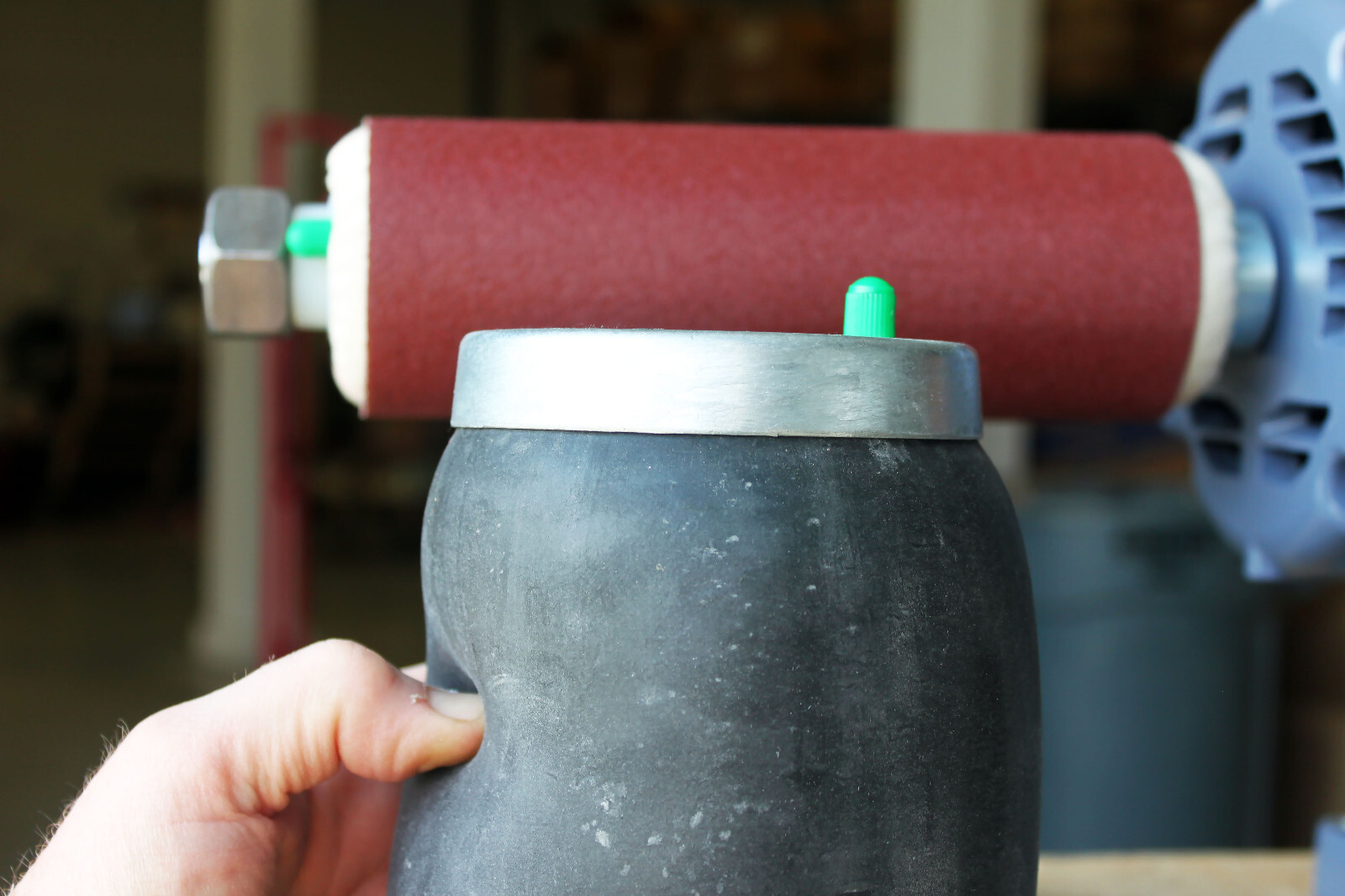 Sand-Rite Pump Bag Pneumatic Inflatable Sanding Drum 6.25″ dia. x 9″ width