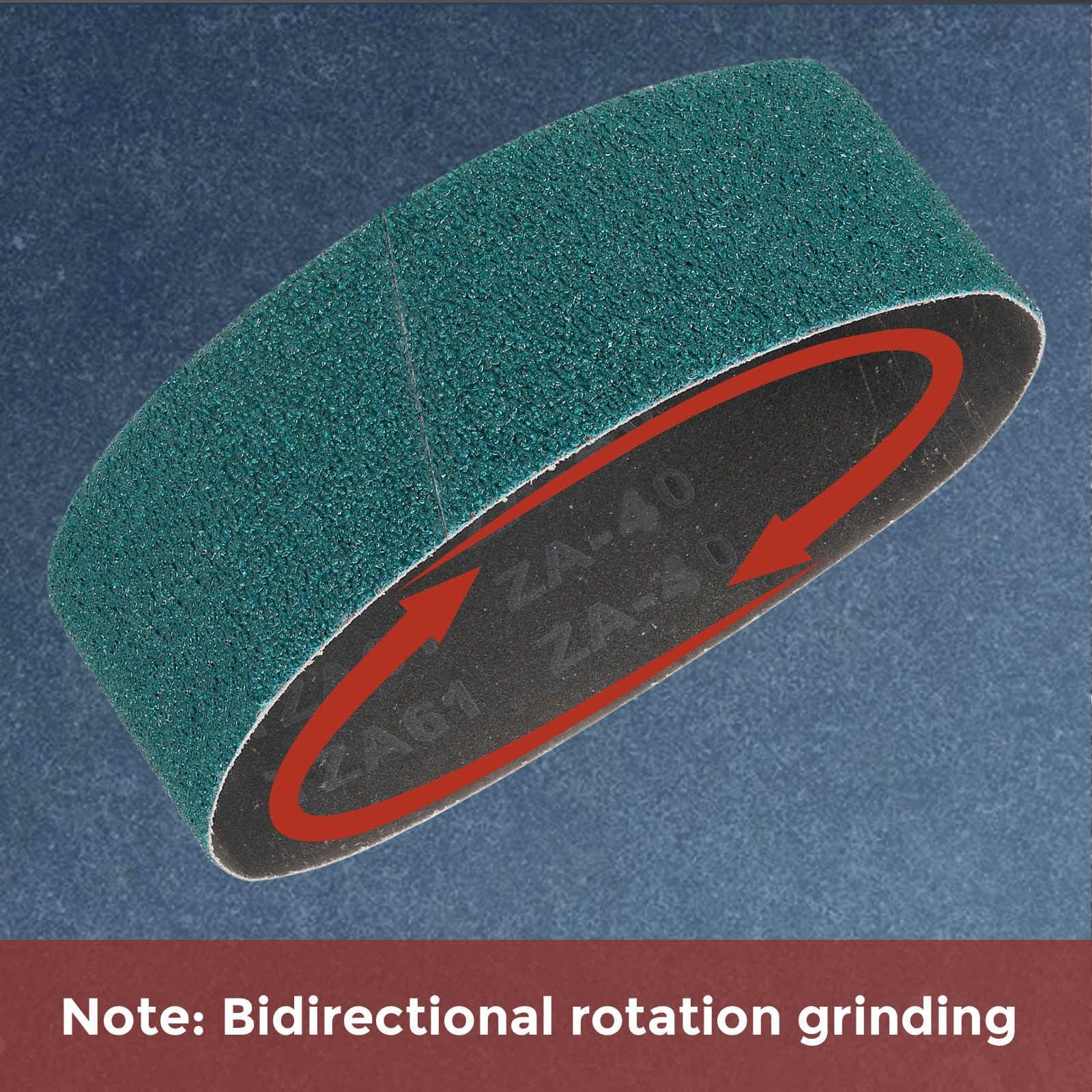 32 PCS Sanding Belts 1/2×18 Inch 240 Grit Zirconia Abrasive Grinding Wood