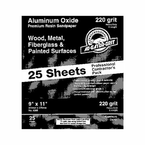 ALI INDUSTRIES 4208 9″ x 11″ Multi-Surface Sanding Sheets