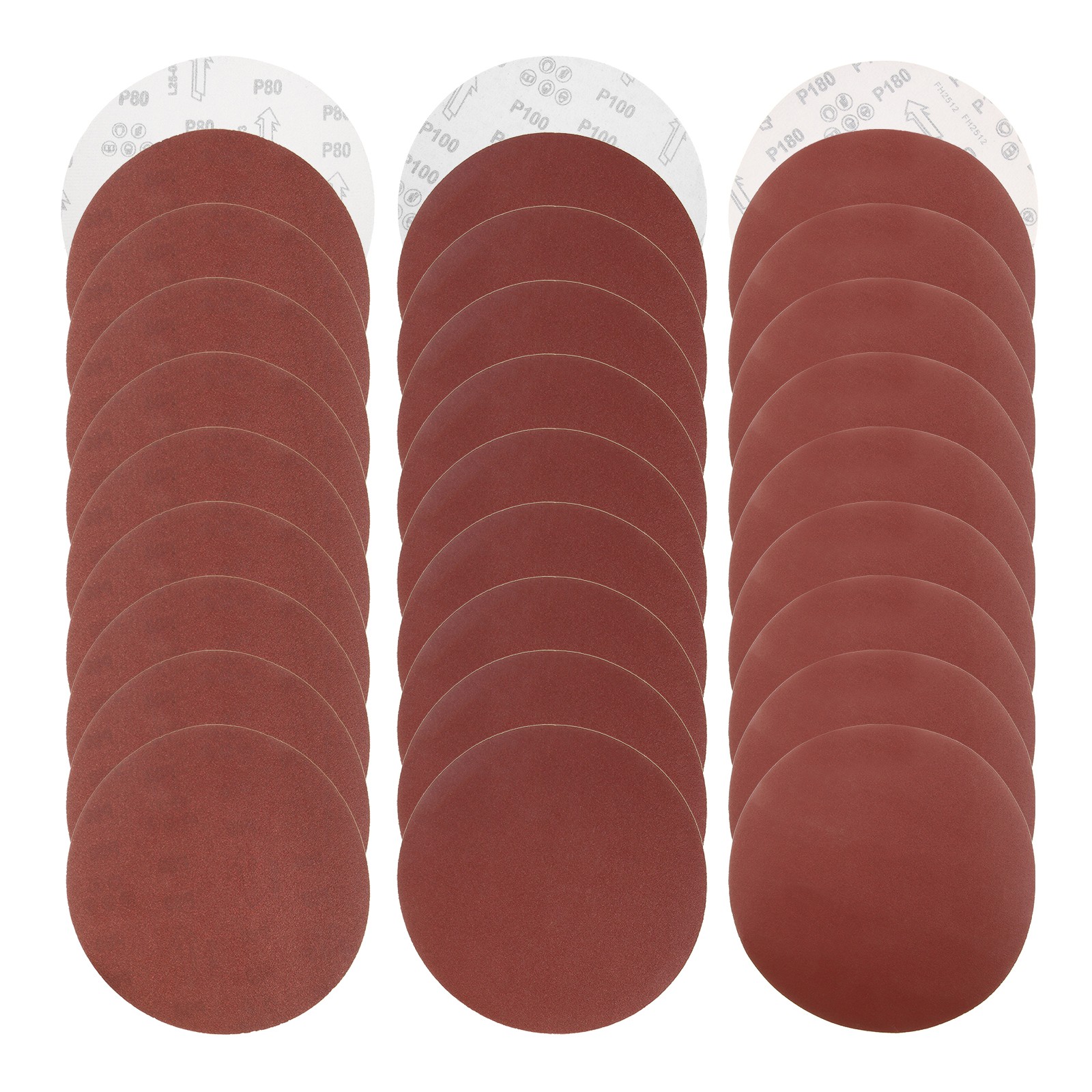 30P 9″ Drywall Sanding Discs Aluminum Set for Hand Radial Sander 80 100 180 Grit