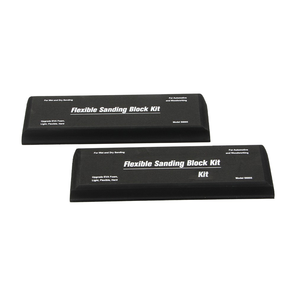7Pcs Sanding Block Kit Flexible EVA Foam Wet or Dry for Automotive or Woodwork