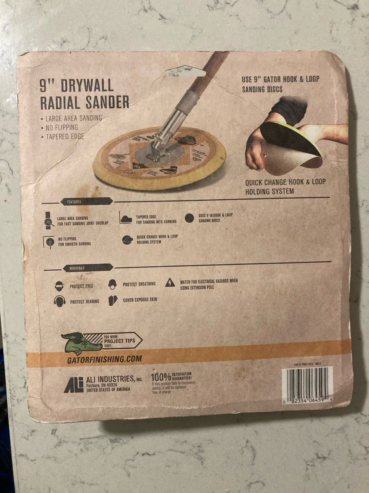 Radial Drywall Sander, 9 In./229mm #6459. New. Free Shipping.