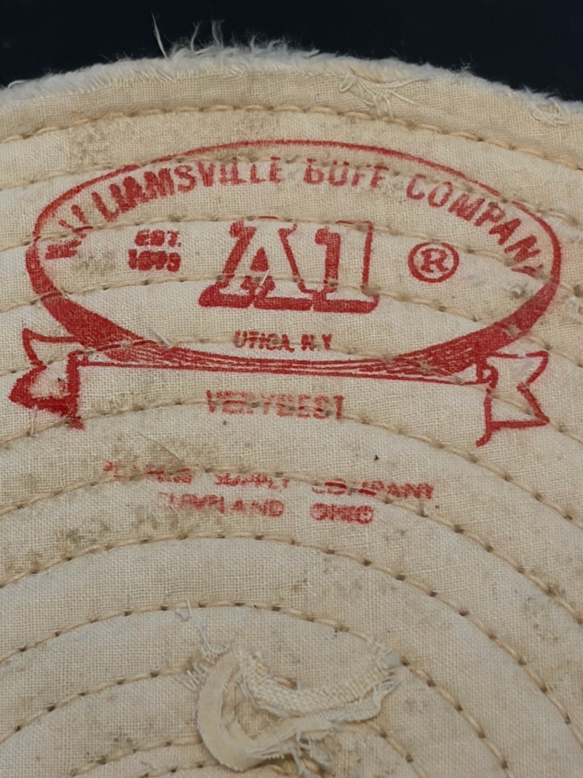 Vintage Buffing Wheel Lot ARCO A1 Williamsville DICO 10” 6” + Arbor