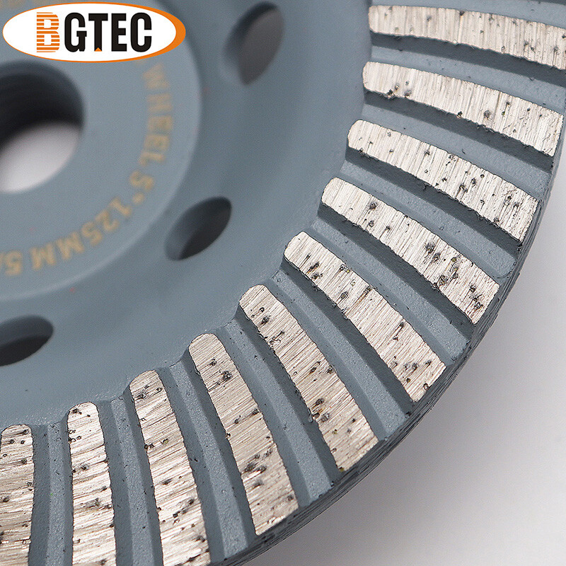 Diamond Turbo Row Grinding Cup Wheel Sanding Disc for Concrete 4/4.5/5/7 inch