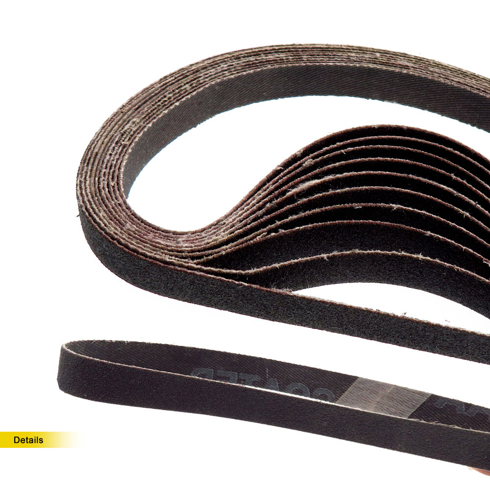 60 80 120 180 240 Grit Belt Sander Sandpaper 1×33 cm Sanding Belts Air File Belt