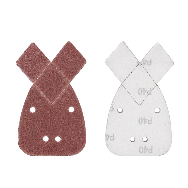 10pcs 40-2000 Grit Mouse Detail Sanding Sheets Hook & Loop for Black and Decker