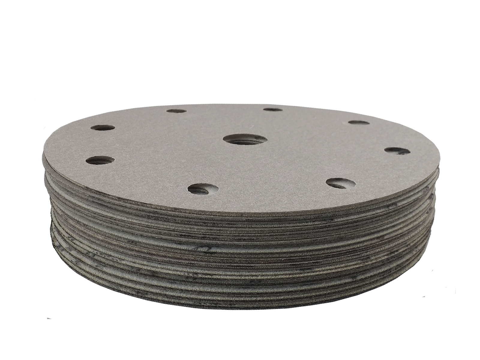Starcke Premium 6″ X 9 Hole Platinum Film Hook and Loop Grip Sanding Discs