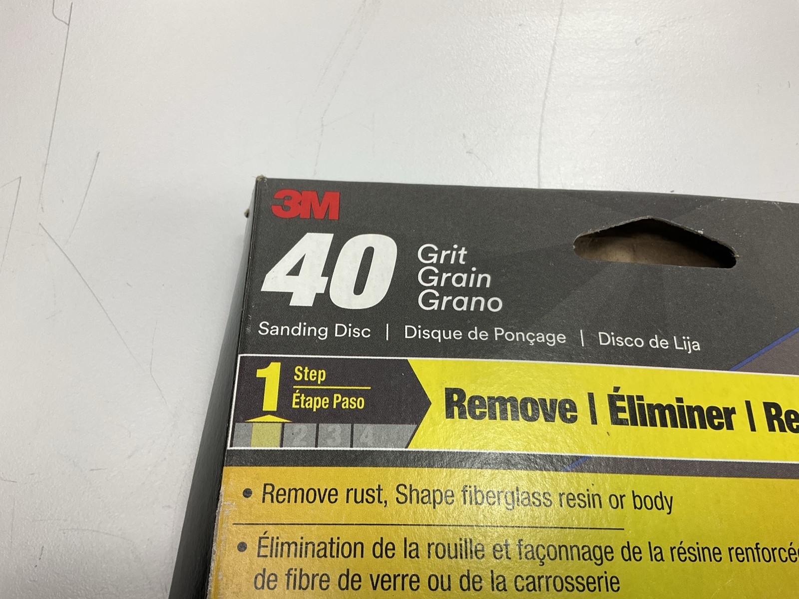 3M 31452 6″, 40 Grit Sanding Discs, Pack Of 10 Discs