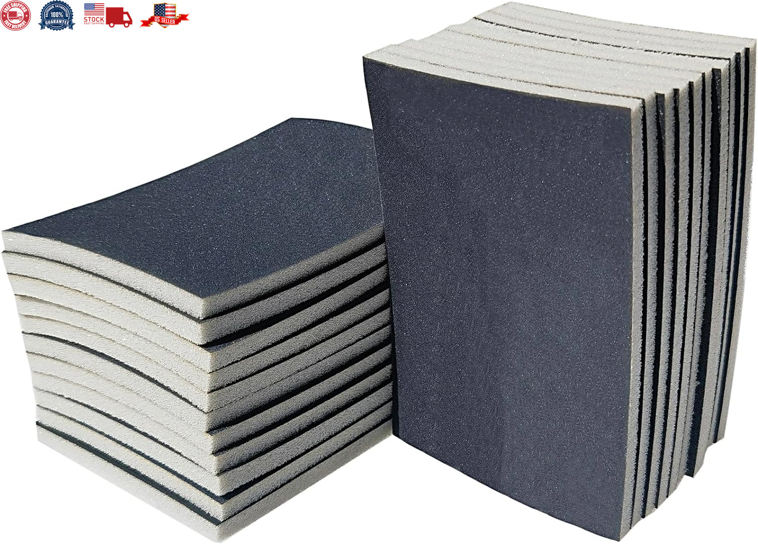 20 PCS 3 X 4 Inch 400 Grit Sanding Sponge Set, Ultra Fine Sanding Sponges Pads,