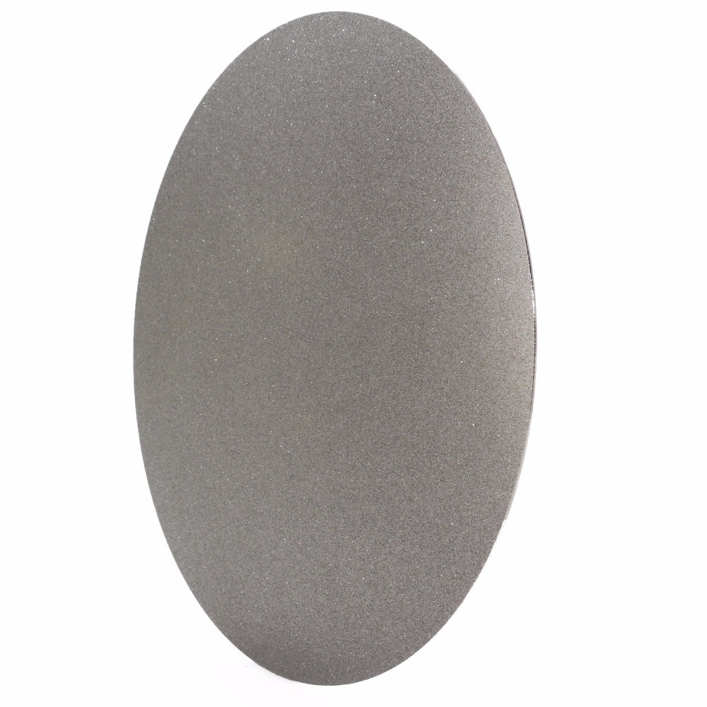10”inch 250mm NO CENTER HOLE Diamond Lapidary Discs 80-1000 Grit Flat Laps Disk