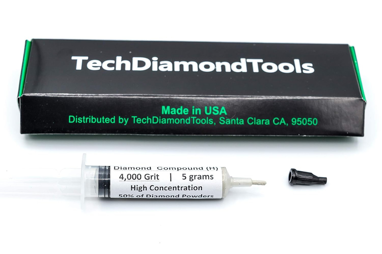 Diamond polishing compound USA made 4000 grit 2-4 microns for metal glass