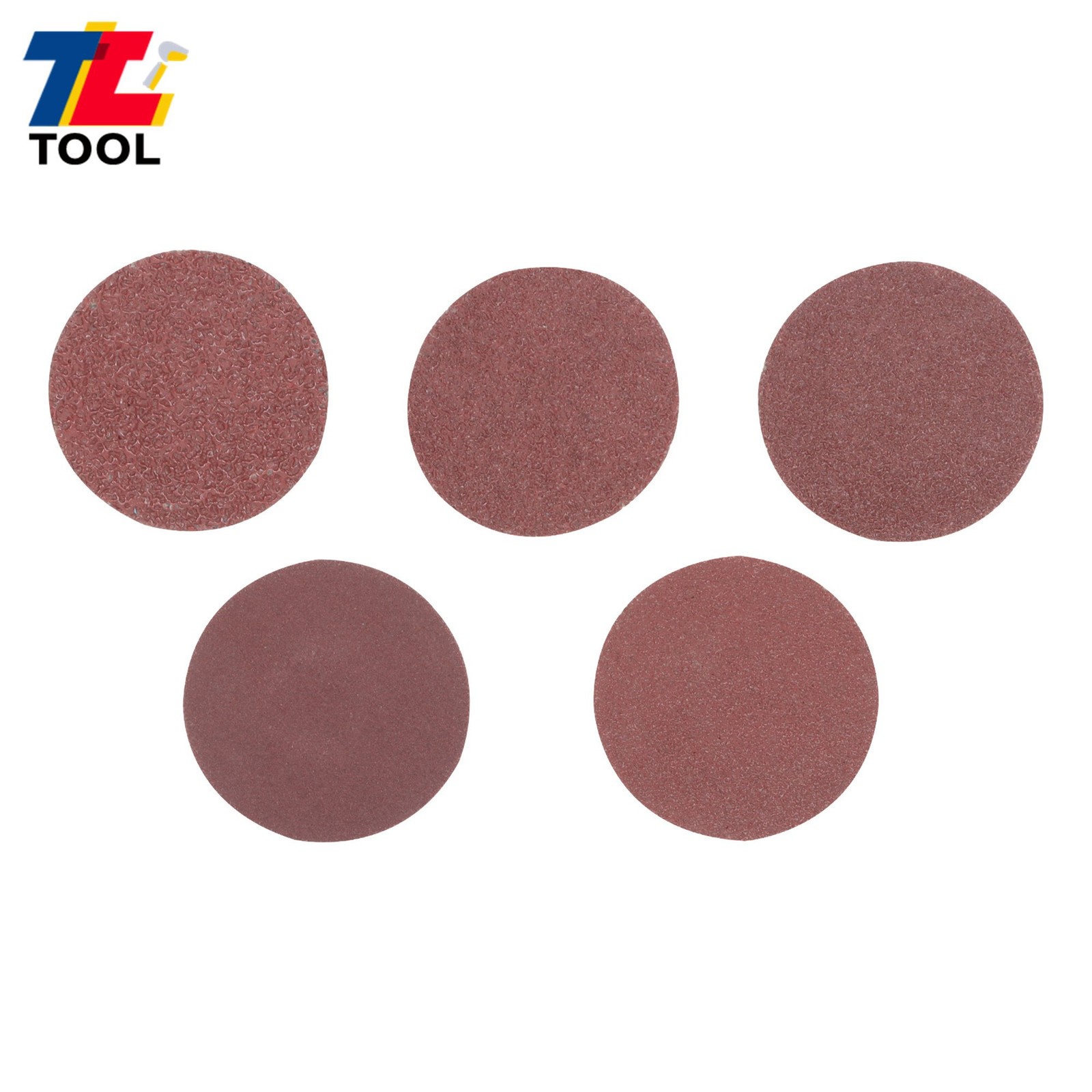 50PCS Rotary Lock Grinder Sanding Grinding Discs 2 Inch 36/60/80/120/240 Grit