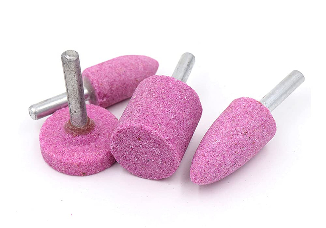 10 Pcs Drill Grinding Stone, 1/4 Inch Shank Abrasive Stones Mounted Grinding Bit