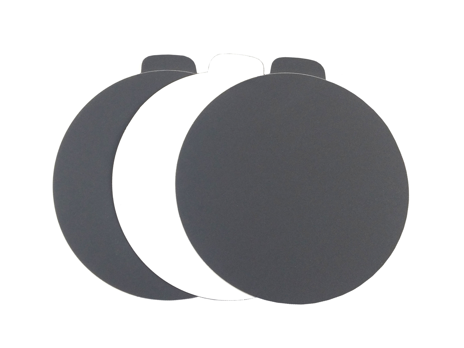 5″ Black Waterproof Adhesive PSA Tab Sanding Discs (100 Pack, 220 Grit)