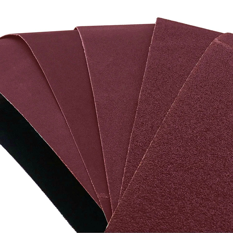 10PCS 4x36in/100x915mm Sanding Belts 400 Grit Aluminum Oxide for Metals and Wood