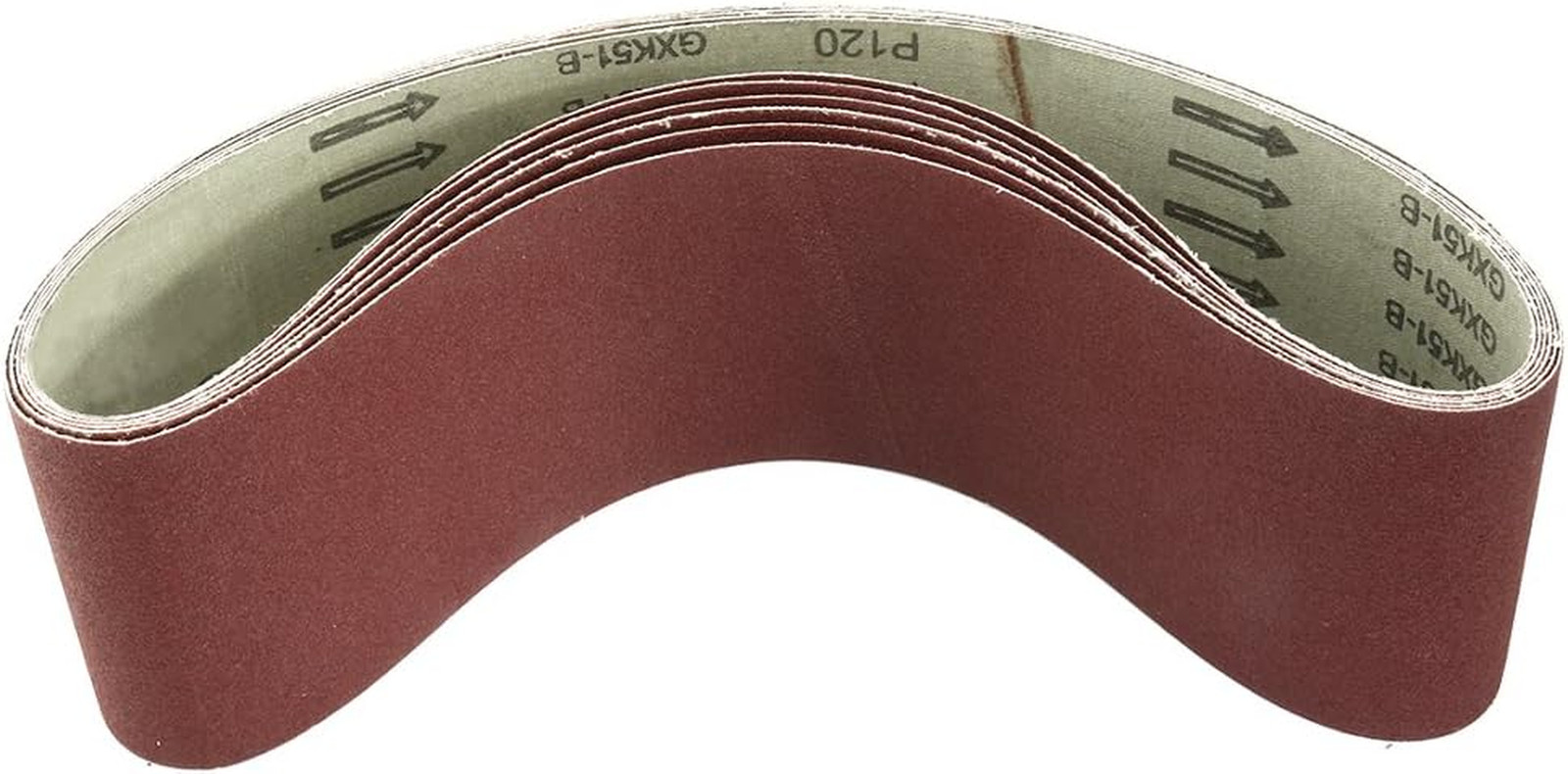 4″ x 36″ Sanding Belts 5 Pack Aluminum Oxide 60 80 120 240 320 Grit Assortment