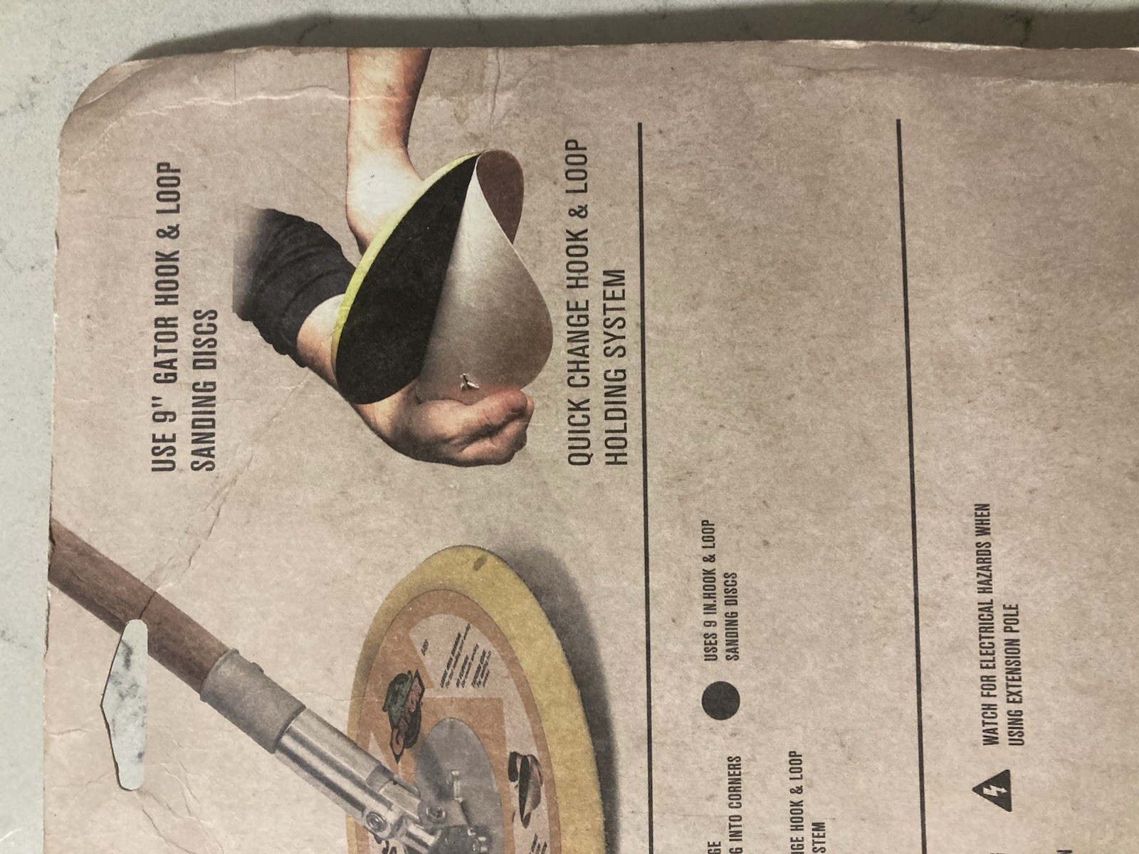 Radial Drywall Sander, 9 In./229mm #6459. New. Free Shipping.