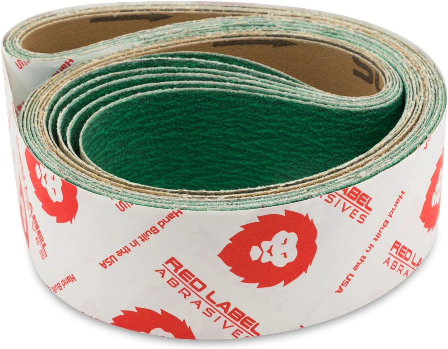 2 X 48 Inch 120 Grit Metal Grinding Zirconia Sanding Belts, 6 Pack
