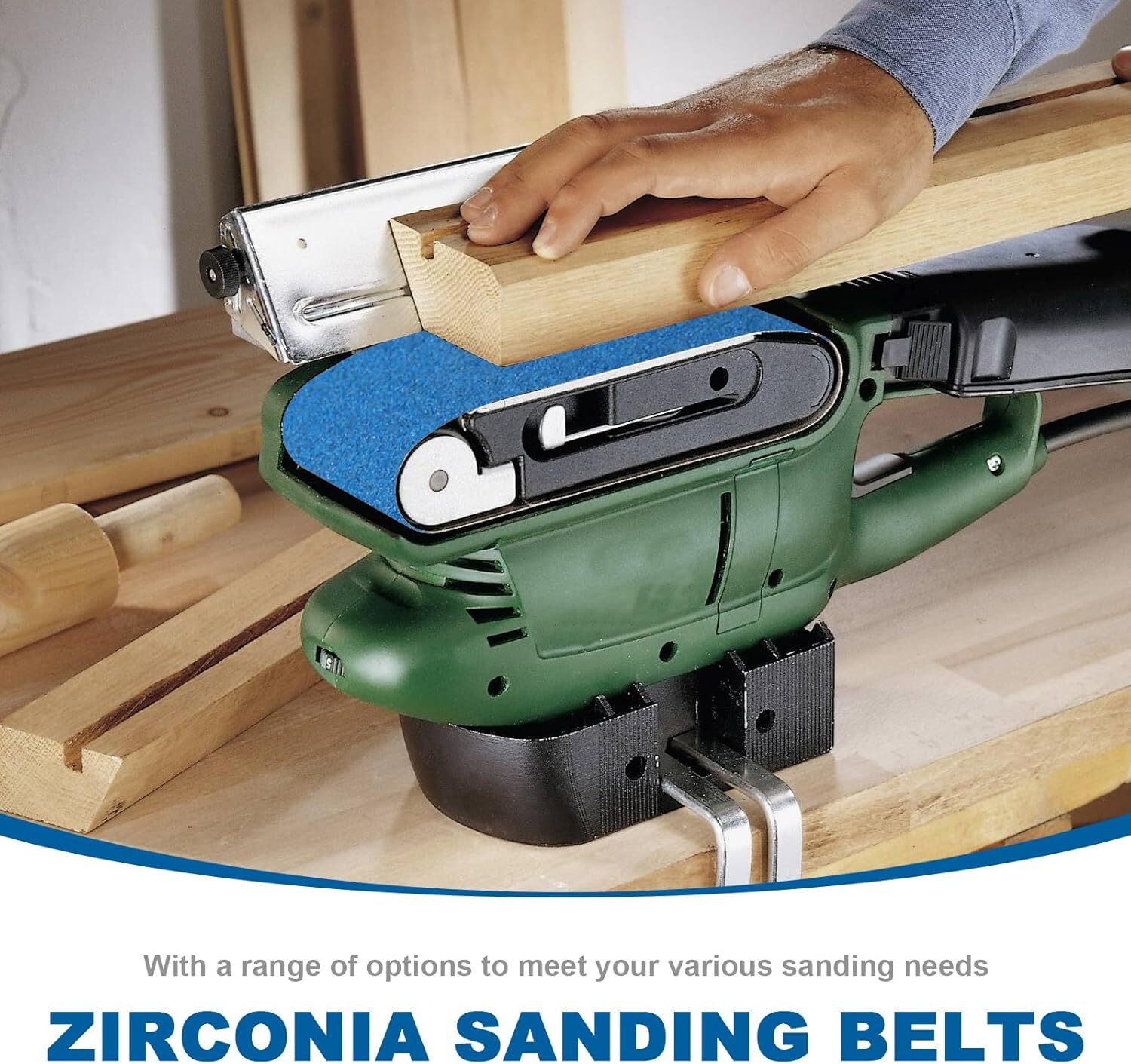 3 x 21 Belt Sander Sanding Belts, 24 Pcs 6 Each of 40/60/80/120 Assorted Grit…