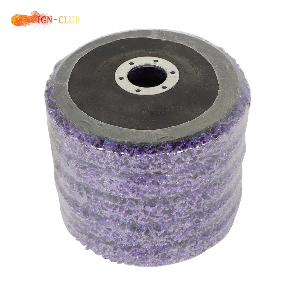 10PCS 4-1/2″ x 7/8″ Strip Discs Stripping Wheel For Angle Grinders Paint Removal