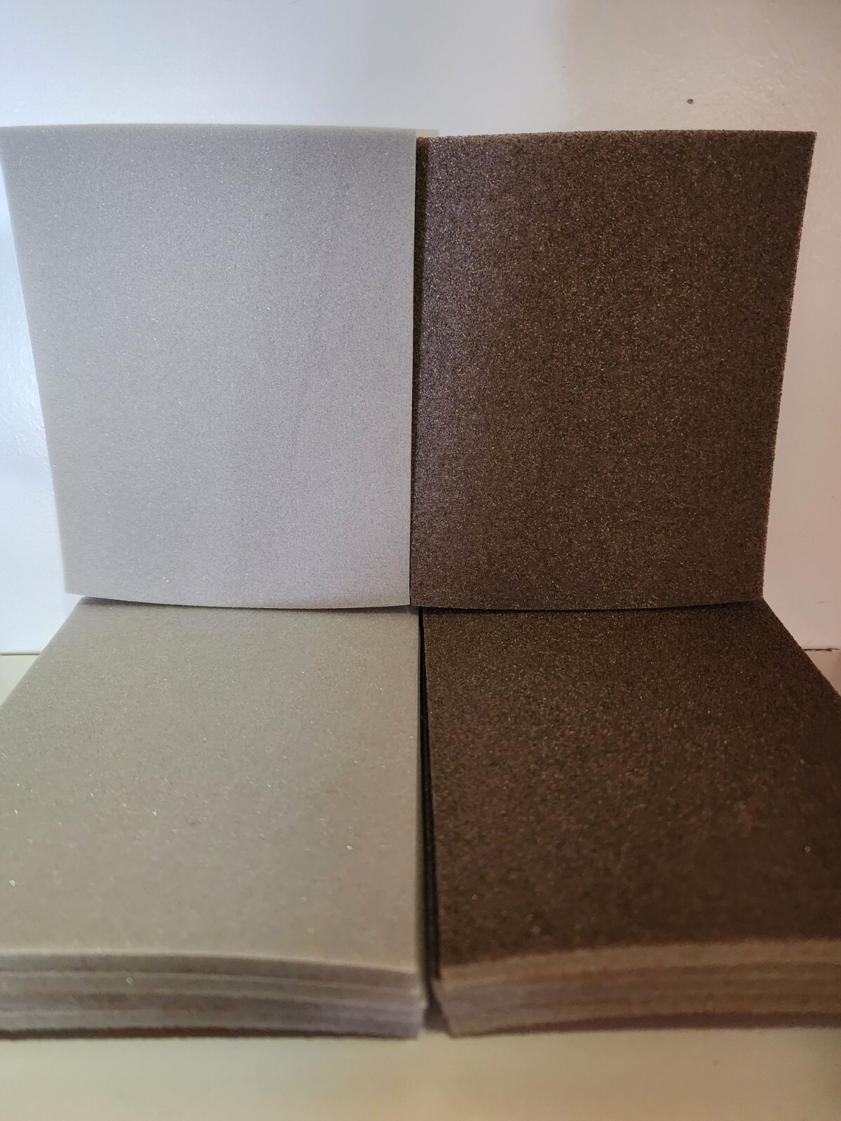 Sanding Pad, 3M contour sponges (5) Fine 100 & (5) Medium 60 Grit