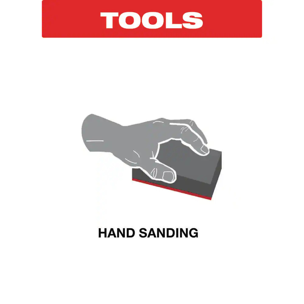 Comfort-Grip 3-1/2 In. X 1-1/8 In. Detail Sanding Block Kit