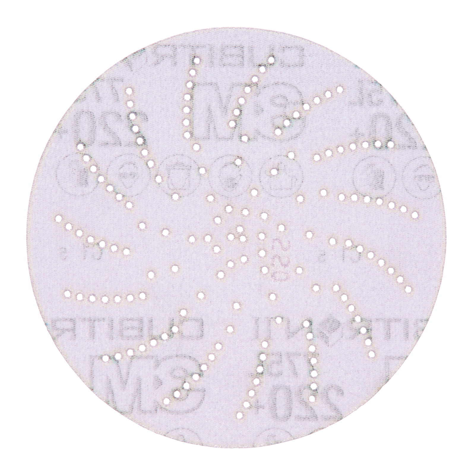 3M Xtract Cubitron II Film Disc 775L, 220+, 5 in, Die 500LG,50/Carton