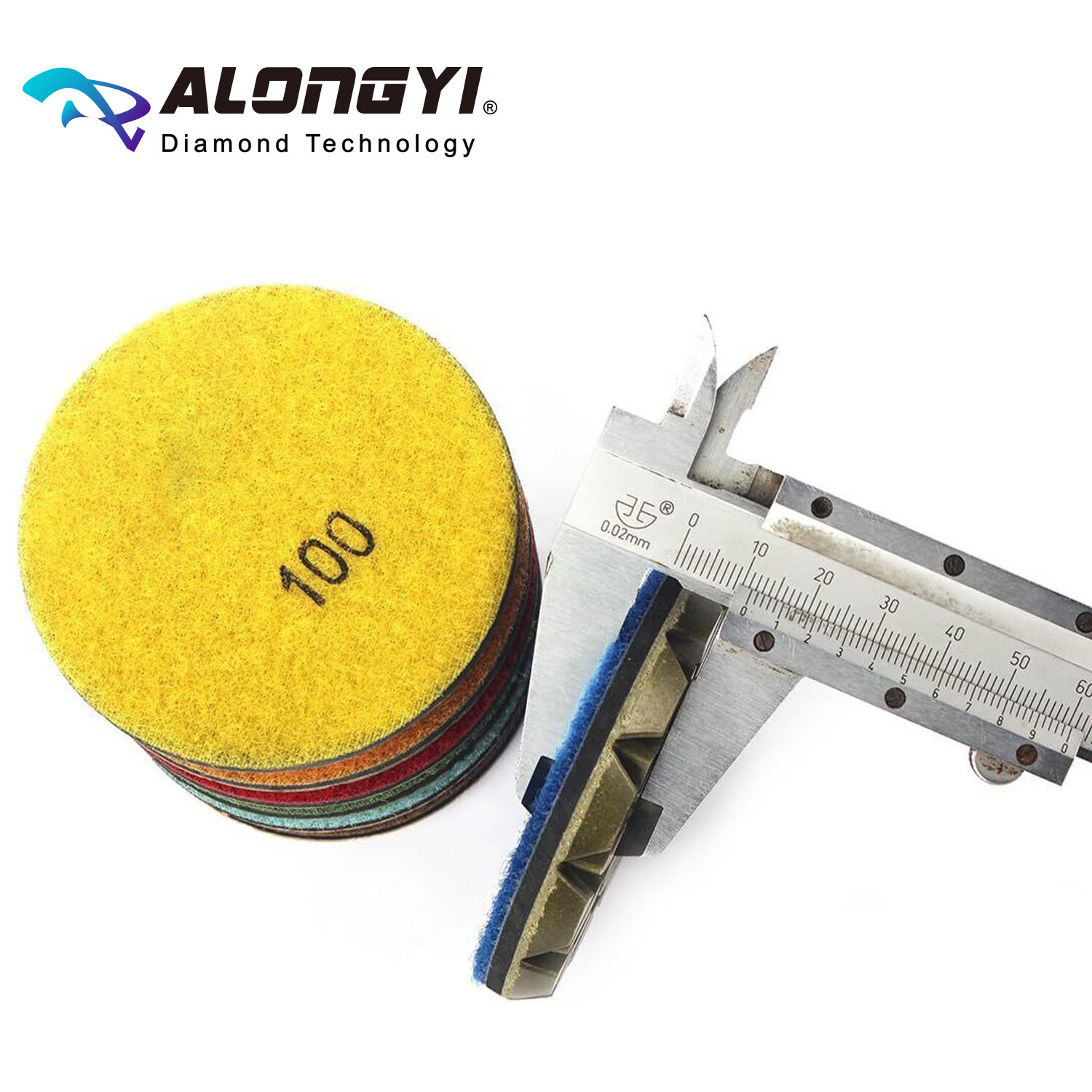 3″ Inch Concrete Floor Polishing Premium Dry Diamond Grinding Pads