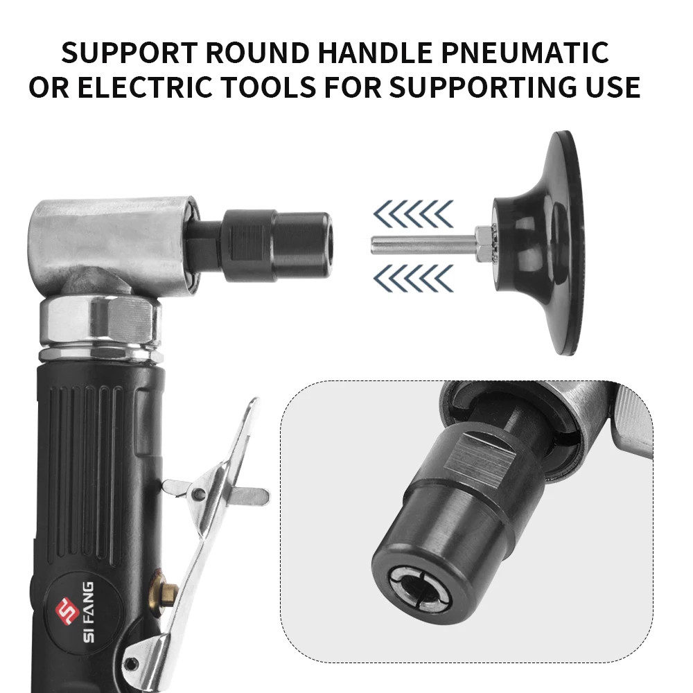 1/2/3 Inch Roll Lock Quick Change Abrasive Sanding with 1/4″ 6mm Shank