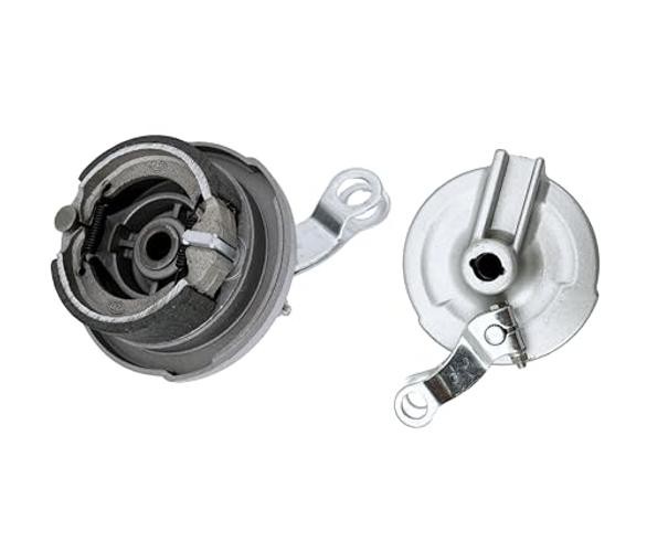 2.5-10 Inch Front Wheel Tire with 1.4 x 10 Inch Rim, Drum Brake and 12mm
