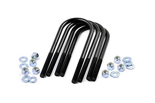 5/8″ Round Suspension U-Bolts | 5/8 x 3.5 x 10.5-7616,Black