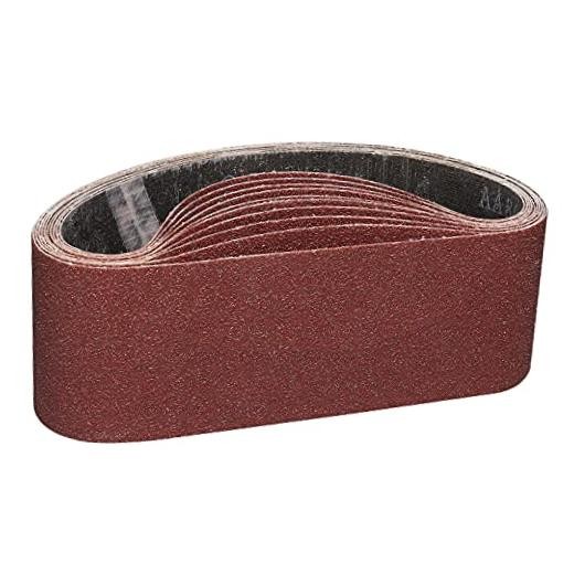 15 Pack Sanding Belts 3 x 21 Inch,Belt Sander Belts Mix Grits(80-400)-15Pack