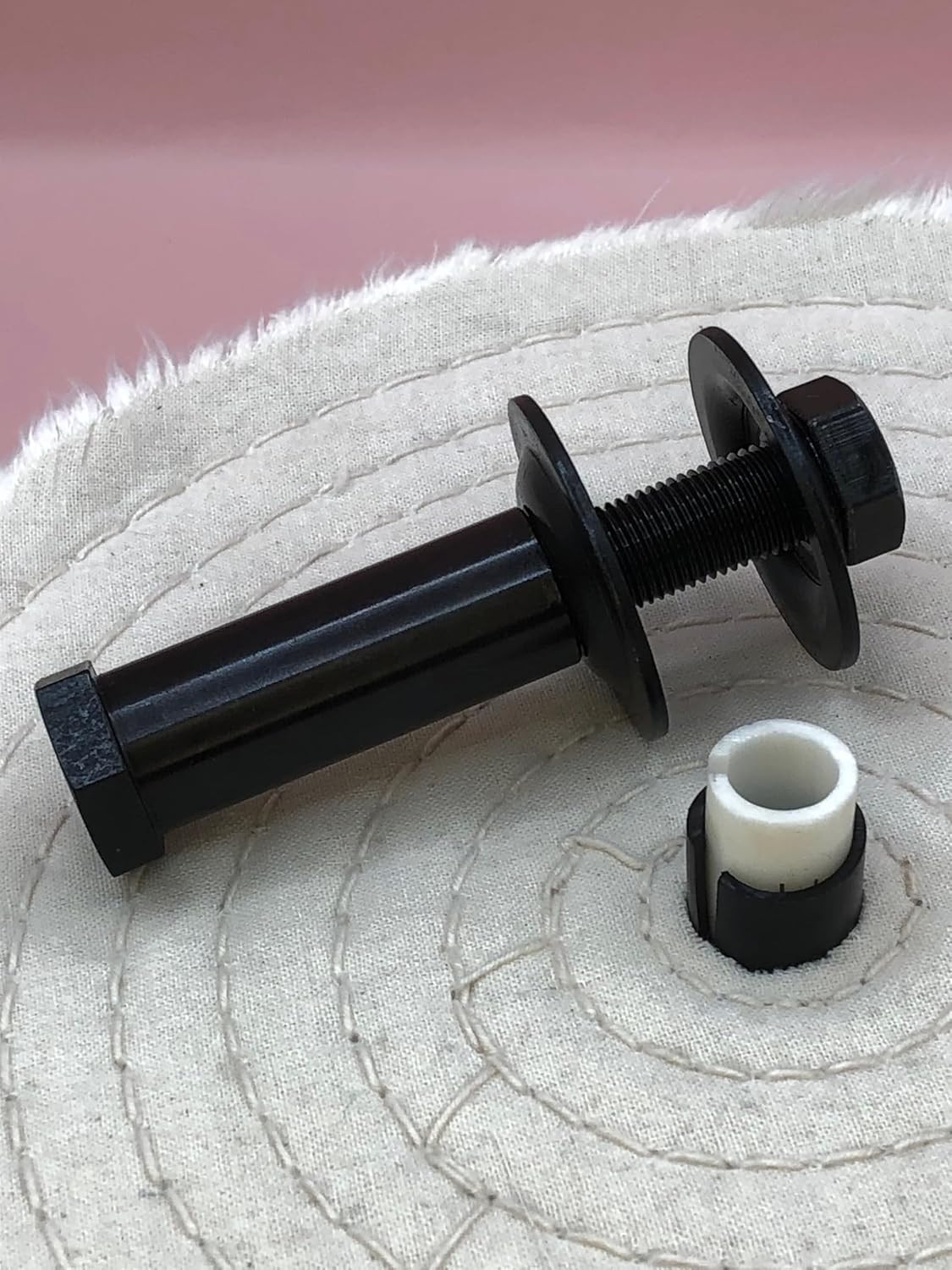 Buffing Wheel Extension Shaft 2-1/4″ Angle Side Grinder Buff Extender Kit. Fits
