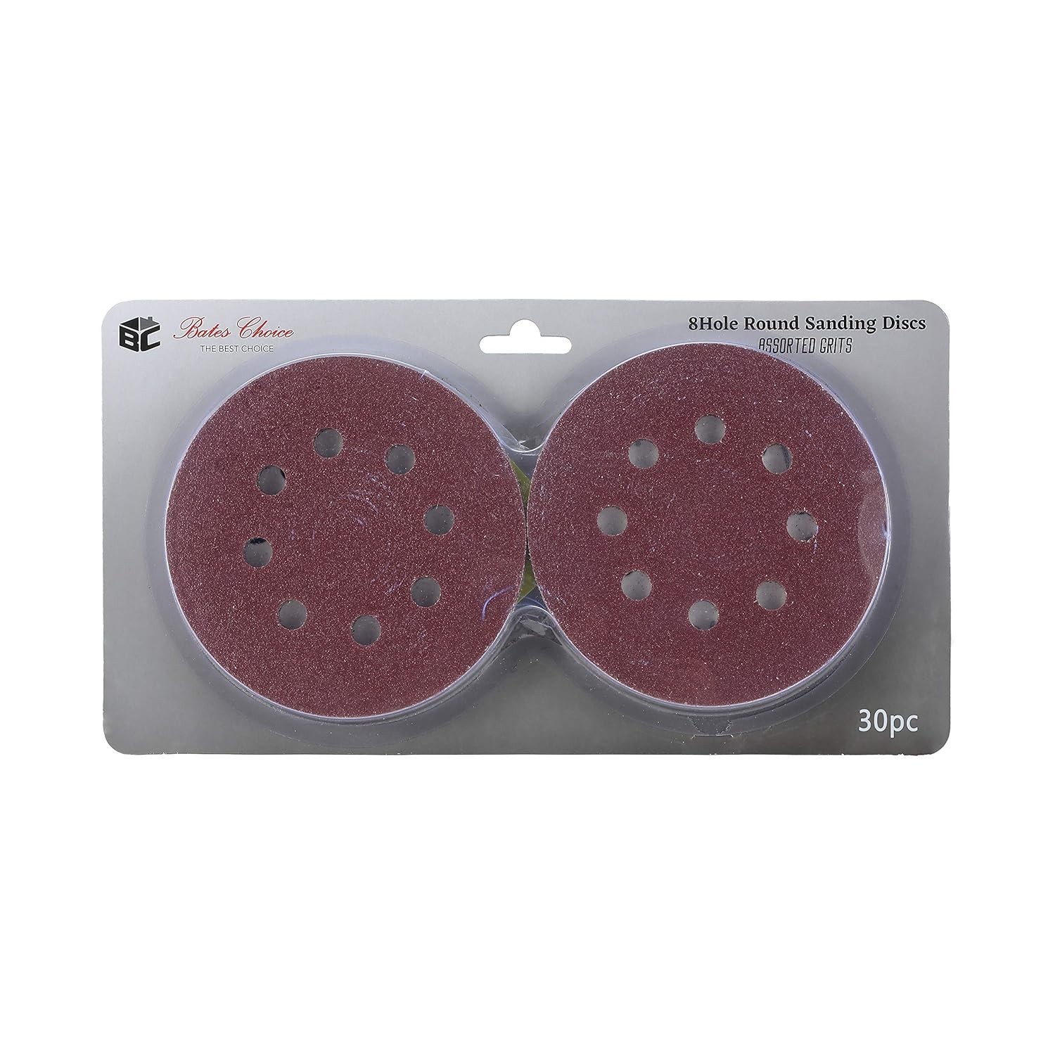 All-Purpose 30-Pack Sanding Discs 5 Inch – Perfect for Wood, Metal & More