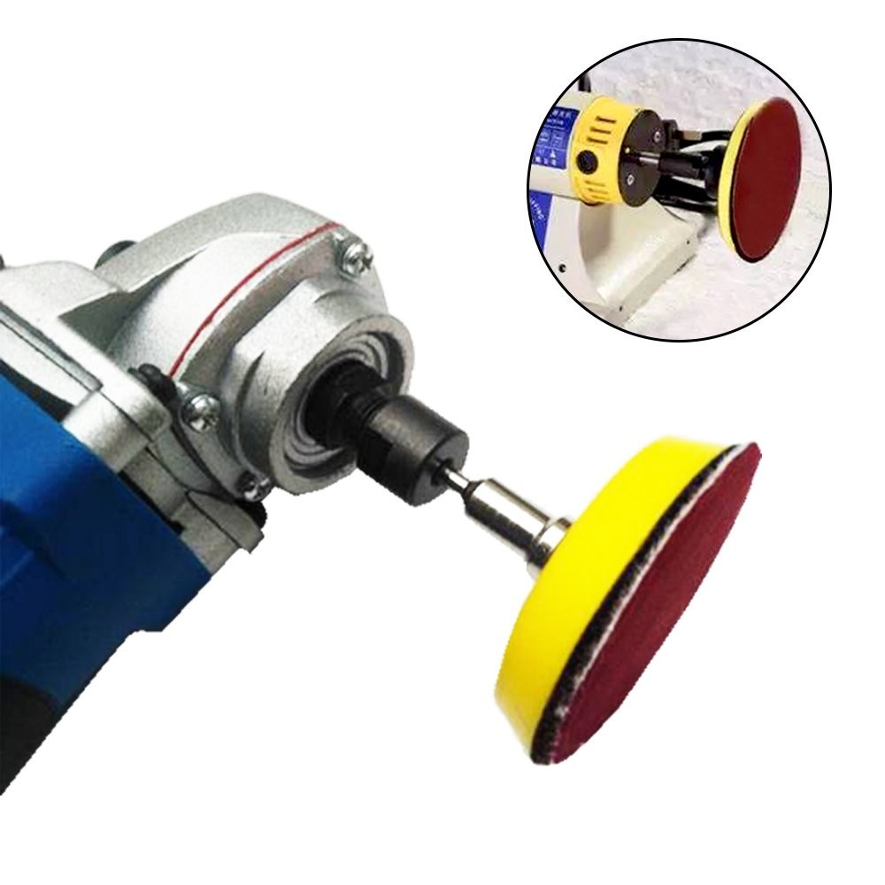 100pcs 2 Inch Drill Sander Attachment with Backer Plate 1/4″ Shank Sanding Di…