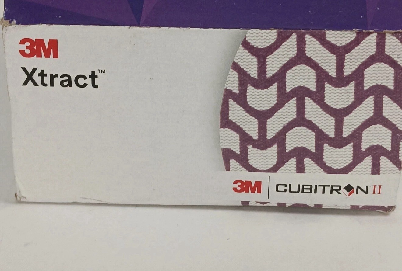 3M Xtract Net Disc 710W, 80+, 5 in, Die 500X, Pack of 50 Hook and Loop Sanding D
